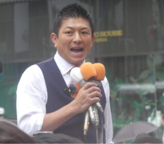神谷宗幣　演説